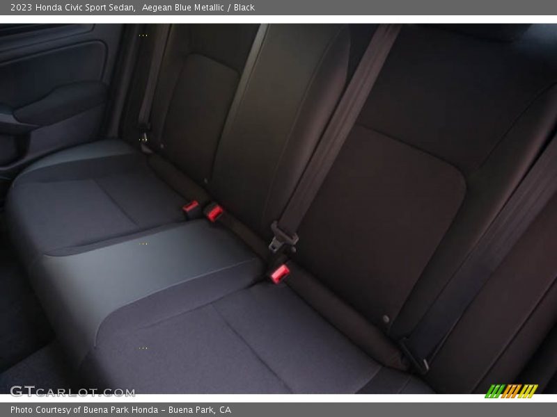 Aegean Blue Metallic / Black 2023 Honda Civic Sport Sedan