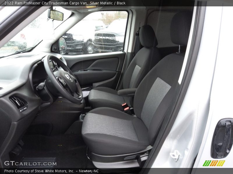  2022 ProMaster City Tradesman Cargo Van Black Interior