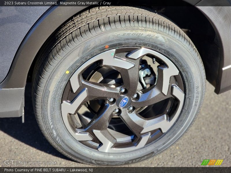 Magnetite Gray Metallic / Gray 2023 Subaru Crosstrek Limited