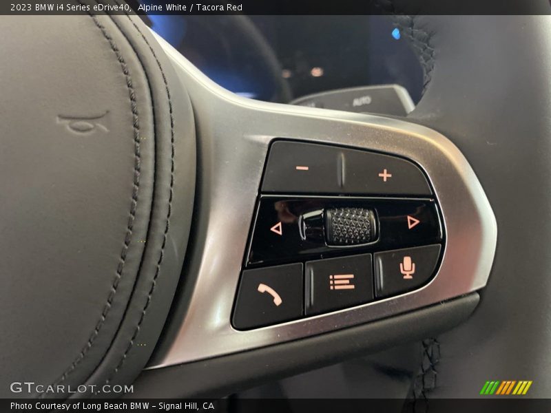 Alpine White / Tacora Red 2023 BMW i4 Series eDrive40