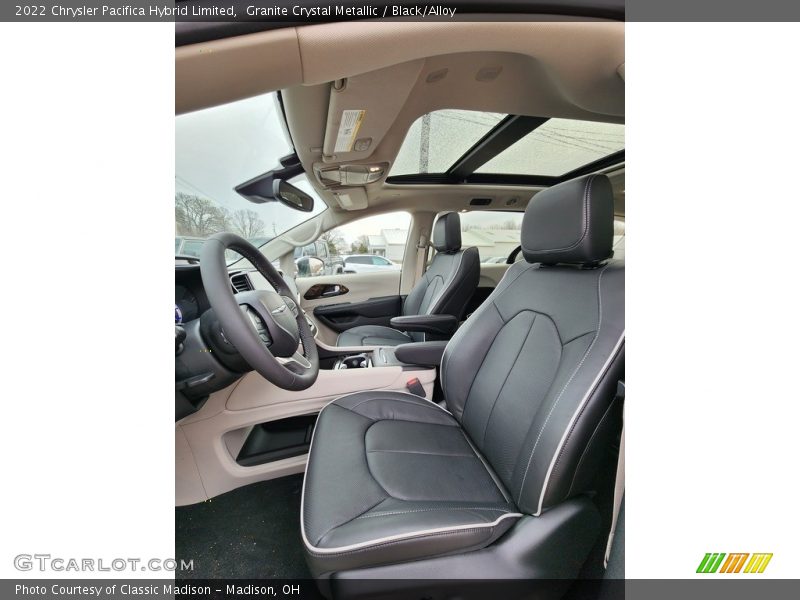 Front Seat of 2022 Pacifica Hybrid Limited
