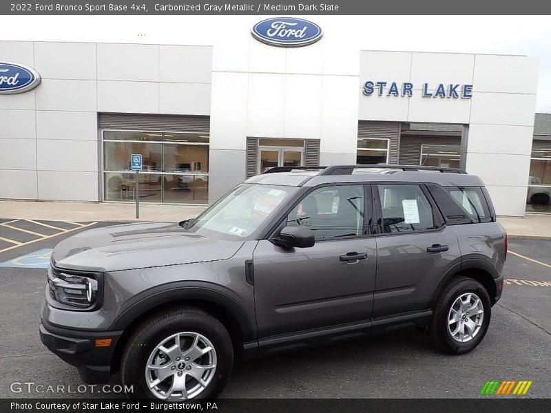 Carbonized Gray Metallic / Medium Dark Slate 2022 Ford Bronco Sport Base 4x4