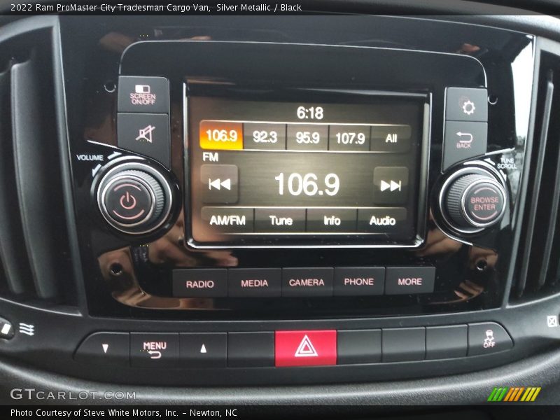 Audio System of 2022 ProMaster City Tradesman Cargo Van