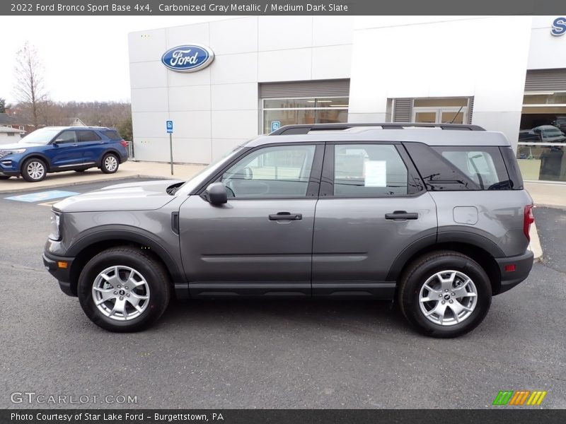 Carbonized Gray Metallic / Medium Dark Slate 2022 Ford Bronco Sport Base 4x4