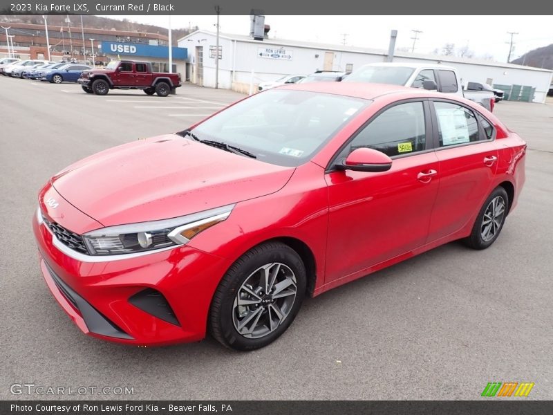 Currant Red / Black 2023 Kia Forte LXS