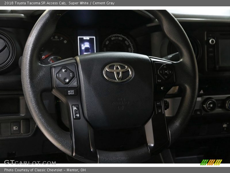  2018 Tacoma SR Access Cab Steering Wheel