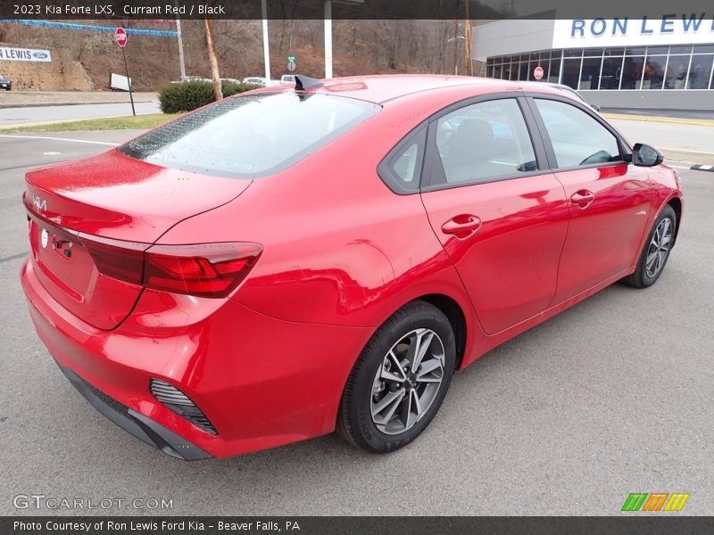 Currant Red / Black 2023 Kia Forte LXS