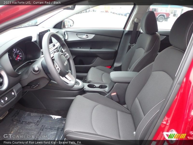 Currant Red / Black 2023 Kia Forte LXS