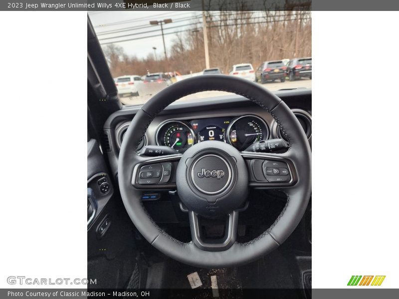  2023 Wrangler Unlimited Willys 4XE Hybrid Steering Wheel