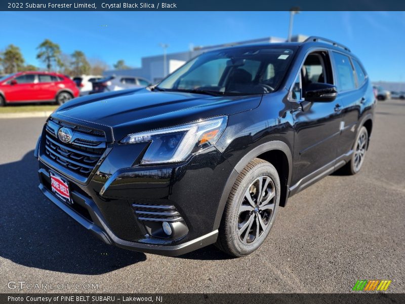 Crystal Black Silica / Black 2022 Subaru Forester Limited