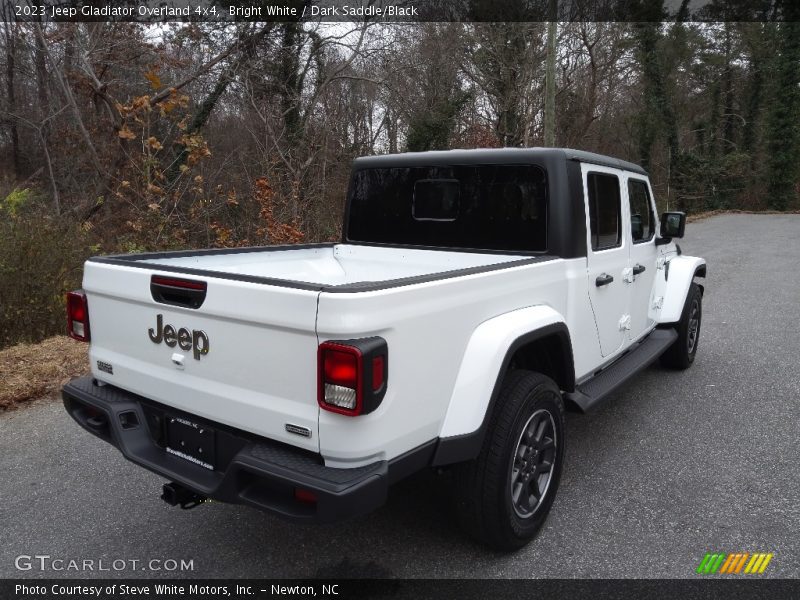 Bright White / Dark Saddle/Black 2023 Jeep Gladiator Overland 4x4