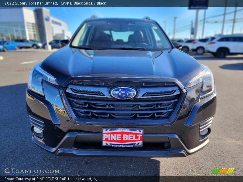 Crystal Black Silica / Black 2022 Subaru Forester Limited
