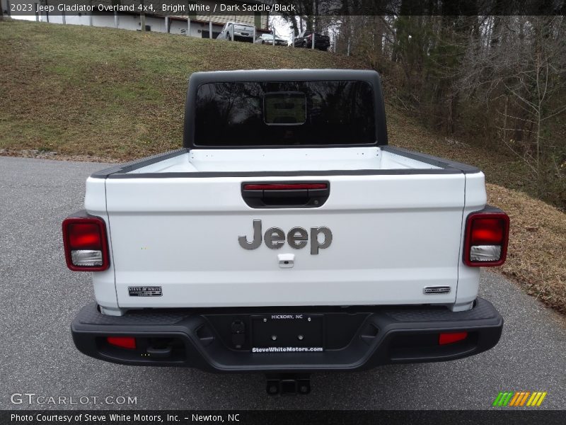 Bright White / Dark Saddle/Black 2023 Jeep Gladiator Overland 4x4
