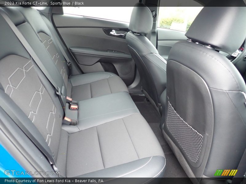 Sporty Blue / Black 2023 Kia Forte GT-Line