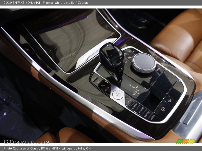 Mineral White Metallic / Cognac 2019 BMW X5 xDrive40i
