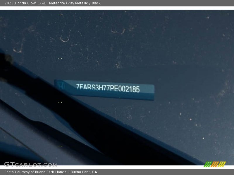 Meteorite Gray Metallic / Black 2023 Honda CR-V EX-L