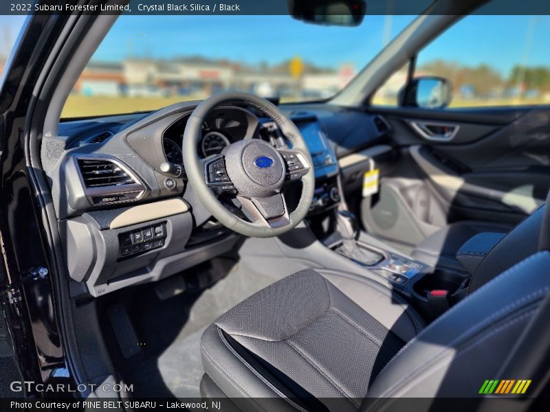 Front Seat of 2022 Forester Limited