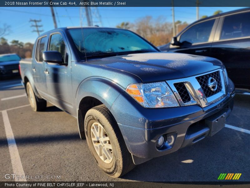 Arctic Blue Metallic / Steel 2018 Nissan Frontier SV Crew Cab 4x4