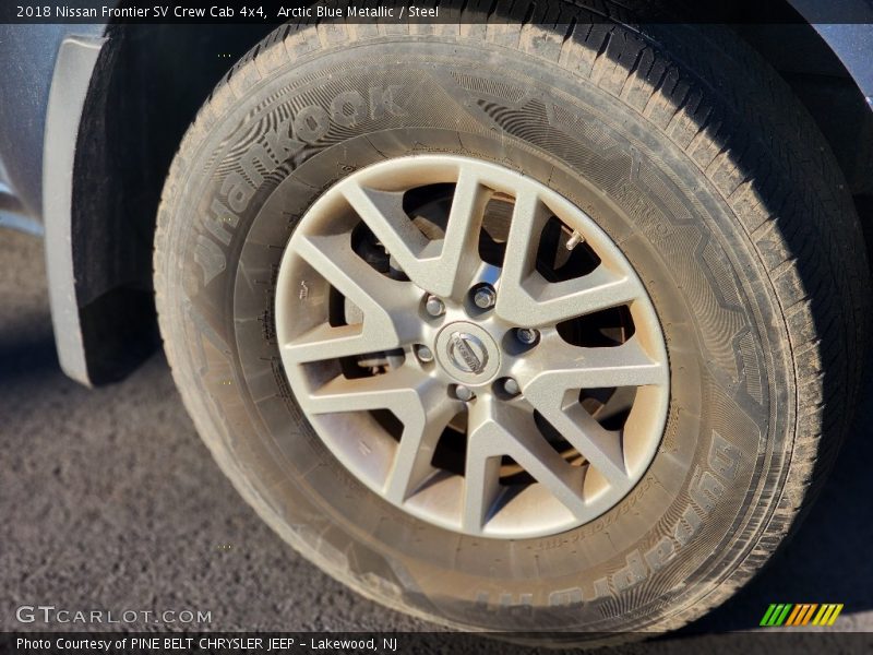 Arctic Blue Metallic / Steel 2018 Nissan Frontier SV Crew Cab 4x4