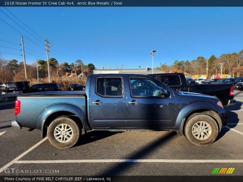 Arctic Blue Metallic / Steel 2018 Nissan Frontier SV Crew Cab 4x4
