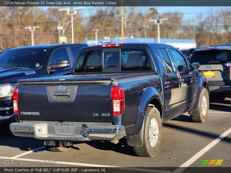 Arctic Blue Metallic / Steel 2018 Nissan Frontier SV Crew Cab 4x4