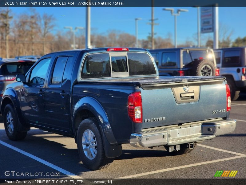Arctic Blue Metallic / Steel 2018 Nissan Frontier SV Crew Cab 4x4