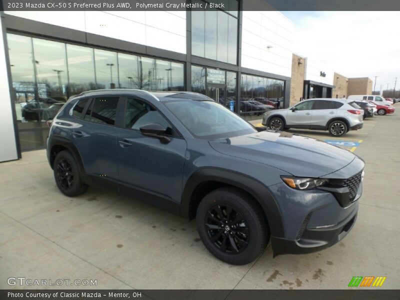 Polymetal Gray Metallic / Black 2023 Mazda CX-50 S Preferred Plus AWD