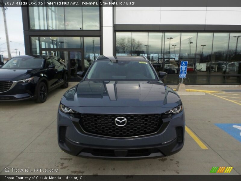 Polymetal Gray Metallic / Black 2023 Mazda CX-50 S Preferred Plus AWD