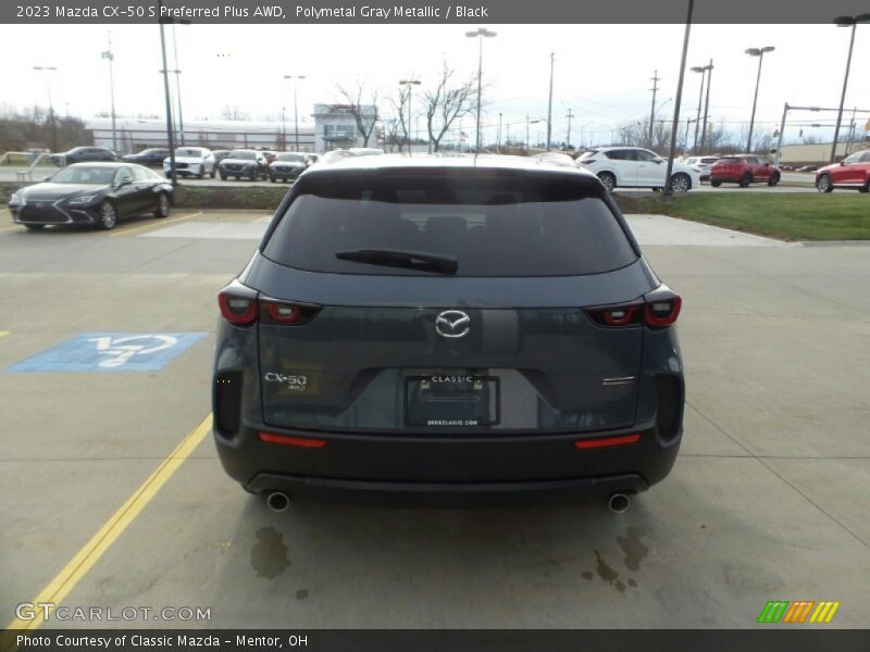 Polymetal Gray Metallic / Black 2023 Mazda CX-50 S Preferred Plus AWD
