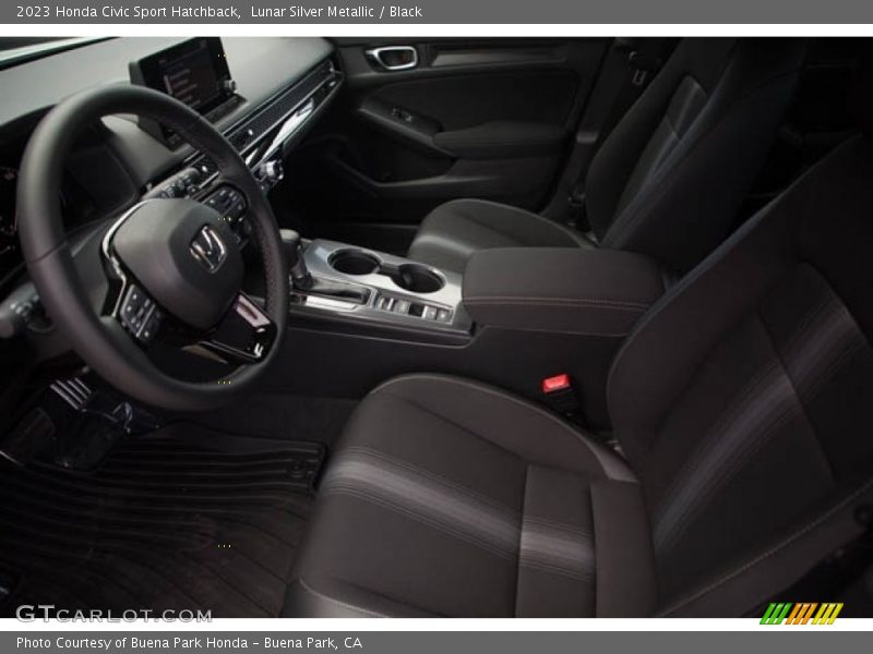 Front Seat of 2023 Civic Sport Hatchback