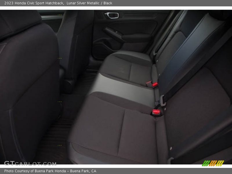 Rear Seat of 2023 Civic Sport Hatchback