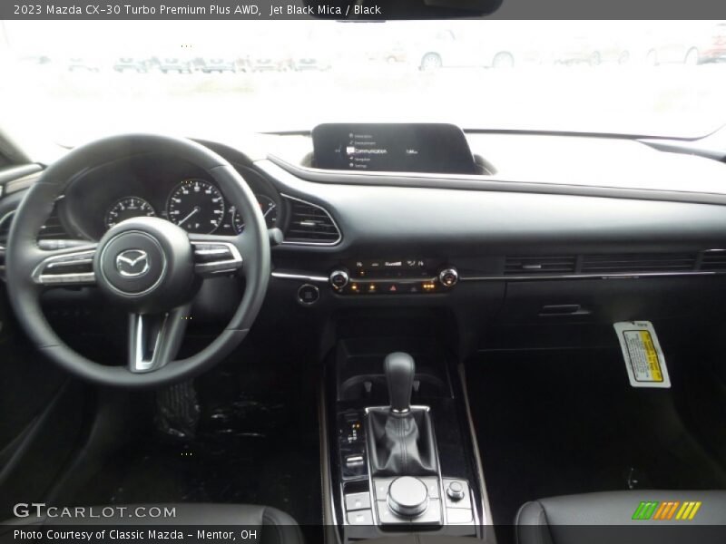 Jet Black Mica / Black 2023 Mazda CX-30 Turbo Premium Plus AWD