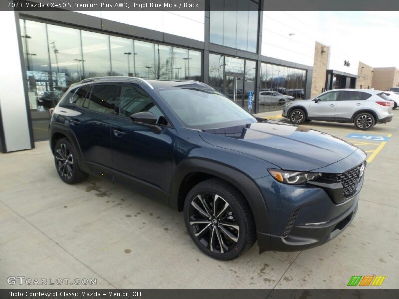 Ingot Blue Mica / Black 2023 Mazda CX-50 S Premium Plus AWD