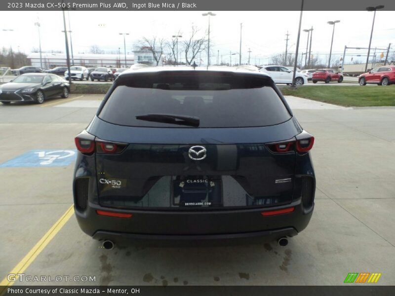 Ingot Blue Mica / Black 2023 Mazda CX-50 S Premium Plus AWD