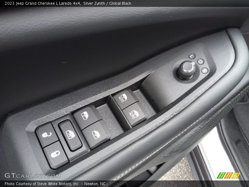 Silver Zynith / Global Black 2023 Jeep Grand Cherokee L Laredo 4x4