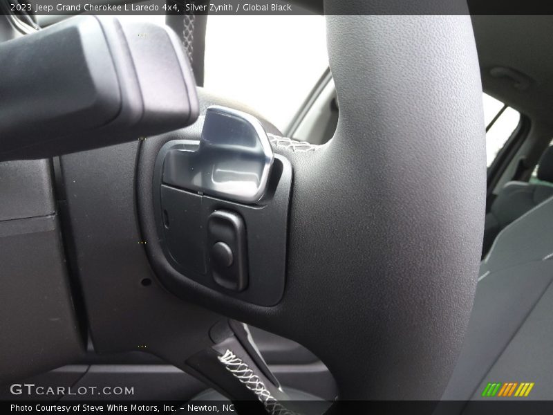 Silver Zynith / Global Black 2023 Jeep Grand Cherokee L Laredo 4x4