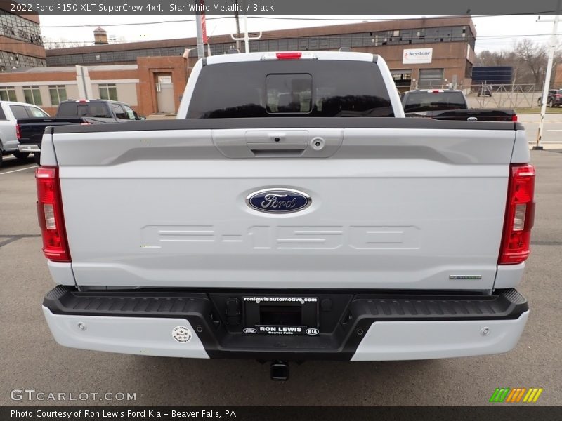 Star White Metallic / Black 2022 Ford F150 XLT SuperCrew 4x4