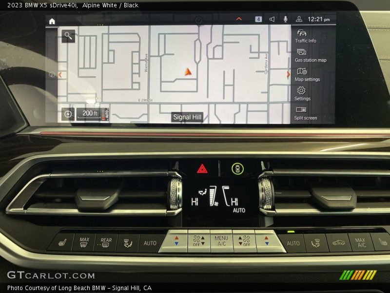 Alpine White / Black 2023 BMW X5 sDrive40i