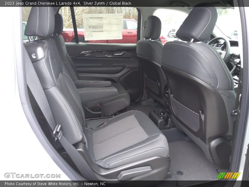 Silver Zynith / Global Black 2023 Jeep Grand Cherokee L Laredo 4x4