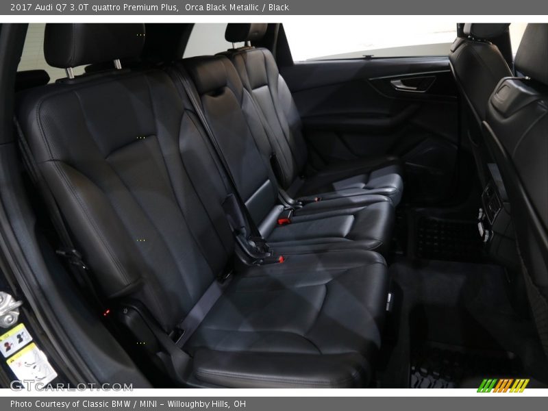 Orca Black Metallic / Black 2017 Audi Q7 3.0T quattro Premium Plus