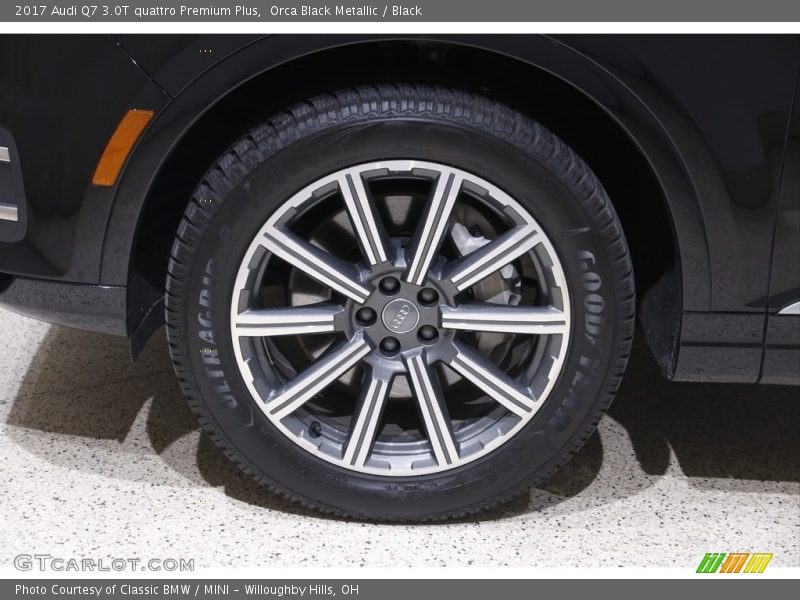 Orca Black Metallic / Black 2017 Audi Q7 3.0T quattro Premium Plus