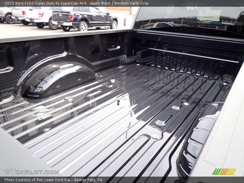 Agate Black / Medium Earth Gray 2022 Ford F250 Super Duty XL SuperCab 4x4