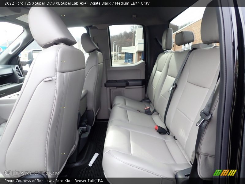 Rear Seat of 2022 F250 Super Duty XL SuperCab 4x4
