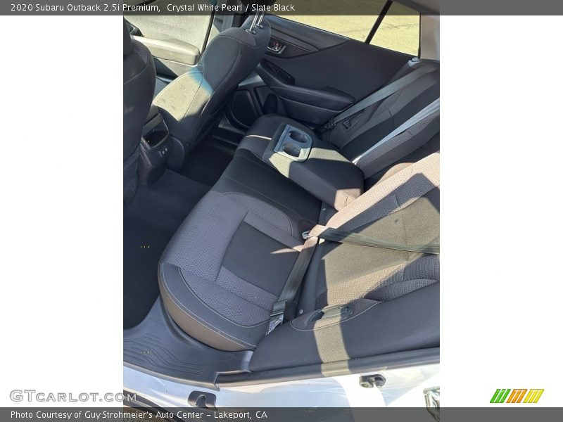 Crystal White Pearl / Slate Black 2020 Subaru Outback 2.5i Premium