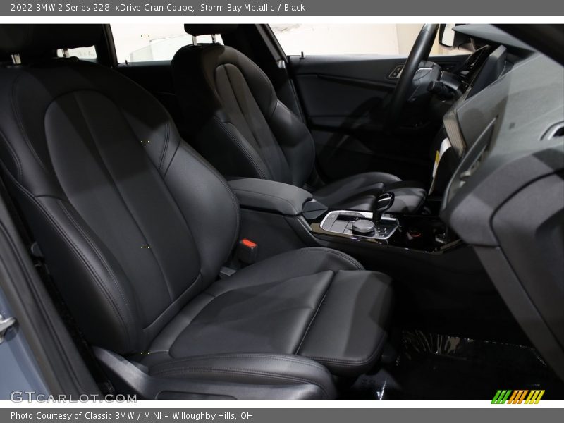 Storm Bay Metallic / Black 2022 BMW 2 Series 228i xDrive Gran Coupe