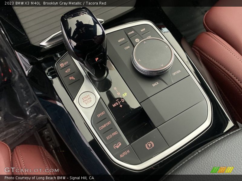 Brooklyn Gray Metallic / Tacora Red 2023 BMW X3 M40i