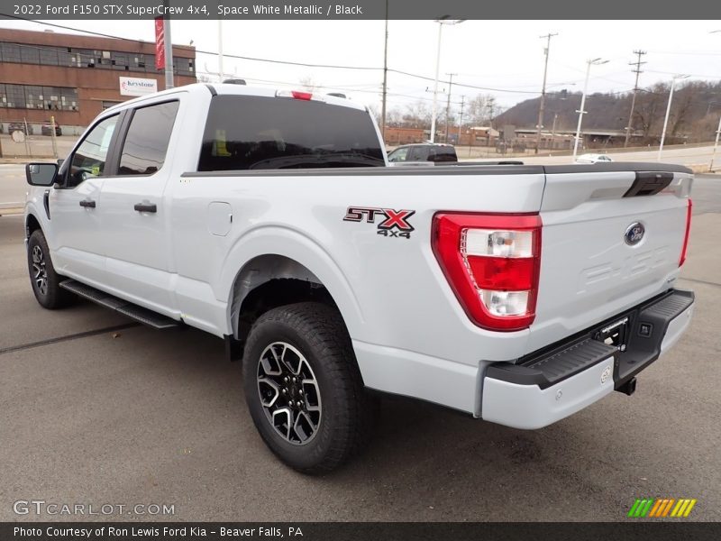 Space White Metallic / Black 2022 Ford F150 STX SuperCrew 4x4