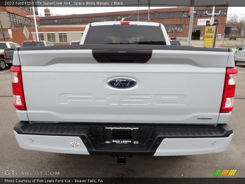 Space White Metallic / Black 2022 Ford F150 STX SuperCrew 4x4