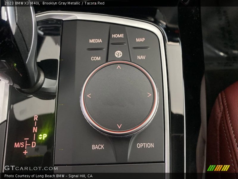 Brooklyn Gray Metallic / Tacora Red 2023 BMW X3 M40i