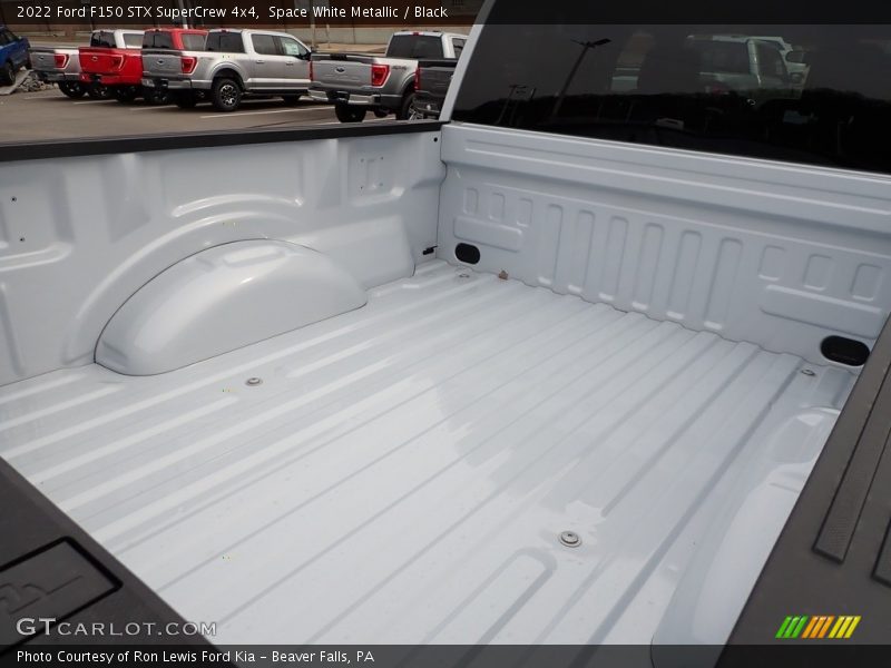 Space White Metallic / Black 2022 Ford F150 STX SuperCrew 4x4